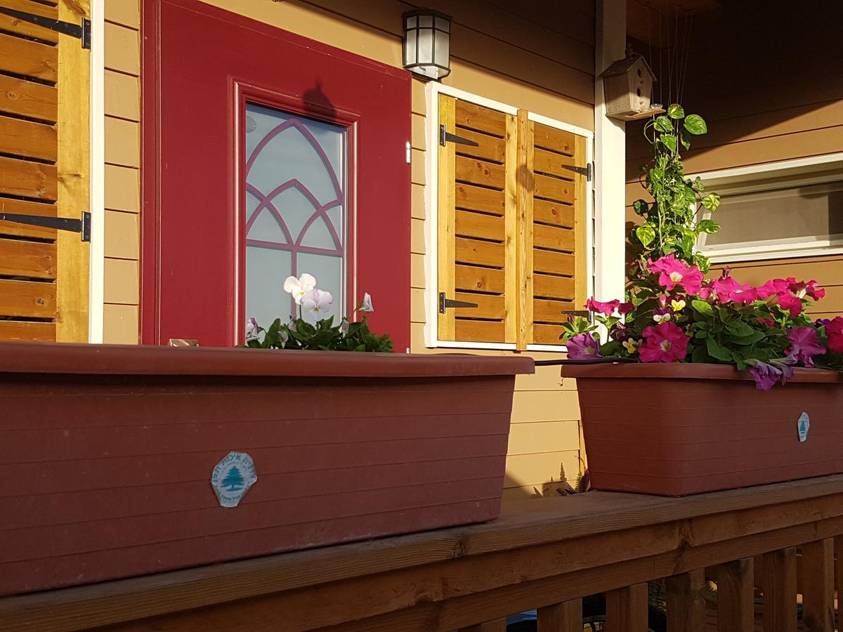 Villa The Butterflies Wood House Reshafim Exterior foto